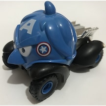 Super Hero Captan Amerıca Angry Bırds Pilli Oyuncak Arabalar