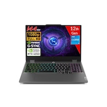 Lenovo LOQ 15IAX9 83GS0081TR-32512 i5-12450HX 32 GB 512 GB RTX4050 15.6" W11H Dizüstü Bilgisayar