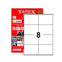 Tanex 105X72MM Laser Etiket 100'lü Tw-2408