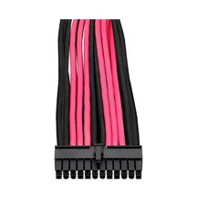 Thermaltake Ttmod Pembe/siyah Power Supply Sleeved Kablo Seti 16 Awg