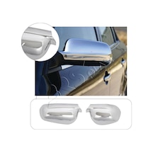 Seat İbiza 2 Facelift Uyumlu 1999-2002 Ayna Kapağı 2 Parça Abs Krom Kaplama