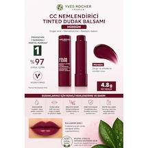 8 Saat Etkili Besleyici Doğal Renklendirici Vegan Dudak Balsamı Mürdüm - 4.8 G