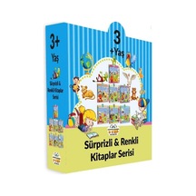 Sürprizli Renkli Kitaplar - 7 Kitap Set 3+yaş