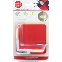 Mini Sium Vidasız Köşe Kilidi Çocuk Ürünleri
