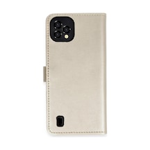 Magicool Reeder P13 Blue Plus 2022 Kılıf Trend S Plus Kapaklı Kılıf - Gold