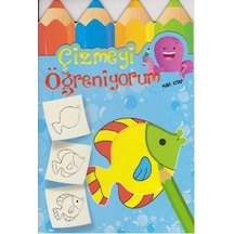 Çizmeyi Öğreniyorum-Mavi Kitap- Parıltı Yayınları