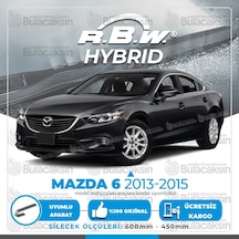 Mazda 6 Ön Silecek Takımı (2013-2015) RBW Hibrit