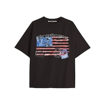 Kalic Studio Y2k Vintage 2'5randname Oversize T-shirt Siyah