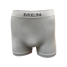Gri Renk Dikişsiz Boxer Gri