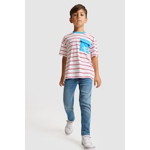 U.S. Polo Assn. Erkek Çocuk Mavi Jean Pantolon 50330019-dn0021 Lıght Blue