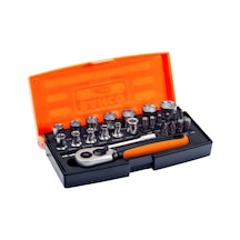 Bahco Sl25 1/4'' Karbüratör Lokma Takımı 25 Parça