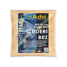 Mikrofiber Güderi Bez, Büyük Boy, 50x70 Cm , Süper Lüx Oto Temizleme Bezi