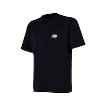New Balance Lifestyle Mnt1647-bk Erkek Siyah T-shirt Lacivert