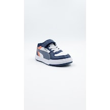 Puma 406892 01 Caven Iıı Block Ac+ınf Beyaz-lacivert-turuncu Çocu