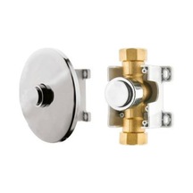 Creavit Hm4001 Zaman Ayarlı Ankastre Yıkama Musluğu 1"-1" Metalik