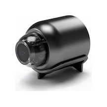 Moveevo X5 Ev Ofis İçin 1080p Full Hd Wifi Akıllı Kamera, 160 Geniş Açı, Gece Görüşü, Hareket Algılama, Uzak İzleme, Manyetik Ayaklı