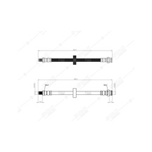 SVAC 600215 Arka Fren Hortumu Ducato I - Boxer I 94-02 - Boxer II 02-06