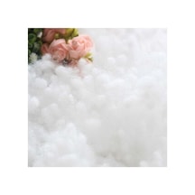 Premium Saf Boncuk Elyaf Silikon 1. Kalite 100% Silikon 2 Kg Beyaz