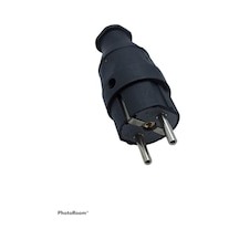 1 Adet Kauçuk Topraklı Erkek Fiş 1 Adet