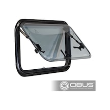 Obus Karavan Berhimi 350600 Karavan Penceresi Amortisörlü Siyah