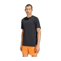 Adidas D4t Essentials Erkek Siyah Yuvarlak Yaka Tişört Siyah