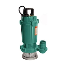 Qdx1.5-25-0.55f 0.75 Hp Döküm Gövdeli Flatörlü Temiz Kirli Atık Su Dalgıç Drenaj Pompası