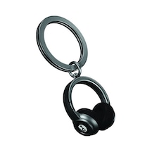 3 Adet Metalmorphose Kulaklık Anahtarlık Siyah-metalik Gri Mtm074-02