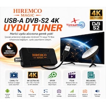 Hiremco Magic Usb-a Dvb-s2 4k Uydu Tuner
