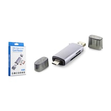 Hadron HDX7031 USB + Type-C USB 3.0 Kart Okuyucu