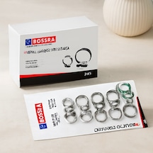 Metal Hortum Kelepçesi Seti 8-18mm 11- 13-23mm 18-25mm 14-27mm