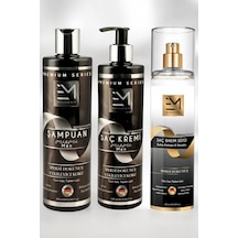 Em Amanos Beauty Kolajen & Keratin Şampuan 375 ML + Saç Kremi 375 ML + Saç Bakım Sütü 200 ML