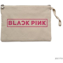 Blackpink Clutch Astarlı Cüzdan / El Çantası