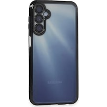 Newface Samsung Uyumlu Galaxy A55 5g Kılıf Razer Lensli Silikon - Siyah Resimdeki