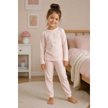 Eray Alp Kids Erkek Çocuk Pembe Karpuz Desenli Pijama Takımı Rahat Uyku Takımı