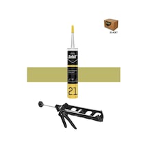 Selsil Silikonize Mastik 500 Gr Bronz 25 Adet , Plastik Tabanca Bronz