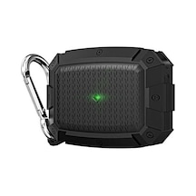 Airpods Uyumlu Pro Kılıf Silikon Dörtgen Zırh Kılıf 10 001