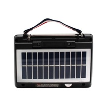 Ktf-1428 Taşınabilir Güneş Enerjili Bluetooth Radyo Hoparlör Şarjlı Radyo Mp3 Aux Girişli