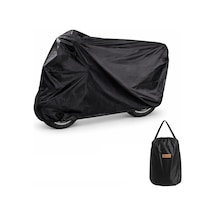 Microcase Universal Su Geçirmez Motosiklet Scooter Brandası Örtüsü Lastikli Taşıma Çantalı 185x70x100 Cm Al5493 Diğer