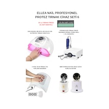 Protez Tırnak Cihaz Seti Strong B135 & Tırnak Toz Toplama & X26 Max Uv 81 Led & Mini Sterilizatör