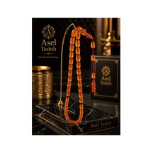 Sıkma Kehribar Tesbih Kapsül Kesim Sıralı Sistem Püskül Usta İşçilik 7x11 Mm Hediyelik Turuncu - 875416946 Turuncu - 875416946 Turuncu