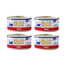 Nutri Feline Sığır Etli Pate Tahılsız Yetişkin Kedi Konservesi 70 G X 4 Adet