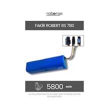 Fakir Rs780 Robot Süpürge Uyumlu Batarya 5800 Mah - Muadil Ürün