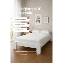 Stillo Başlıksız Mdf Karyola