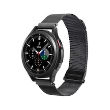Polham Çelik Milano Loop Samsung Galaxy Uyumlu Watch 20mm Ve Huawei Gt2 Gt3 Magic 2 42mm İçin Kordon Kayış
