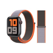 Apple Watch 42mm Uyumlu Hasır Kordon Krd-03 - 54-vitamin C - T11065