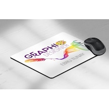Kişiye Özel Grafik Tasarımcı Temalı Dikdörtgen Mouse Pad - 2