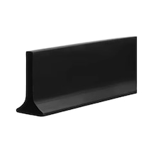 Tenfowee Siyah Silikon Su Engelleyici 100cm, Otomatik Yapışkan Kapı Altı Su Geçirmez Müdahale Şeridi Siyah