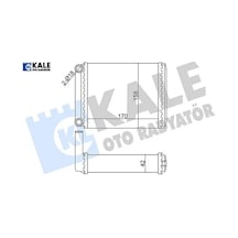 Kalorıfer Radyatoru Sprınter B901 B904 95 06 Kale Radyatör A0038353501