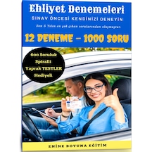Ehliyet Denemeleri 12 Deneme