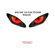 Far Kaplama Rks Srk 125r Uyumlu Kırmızı Nötr